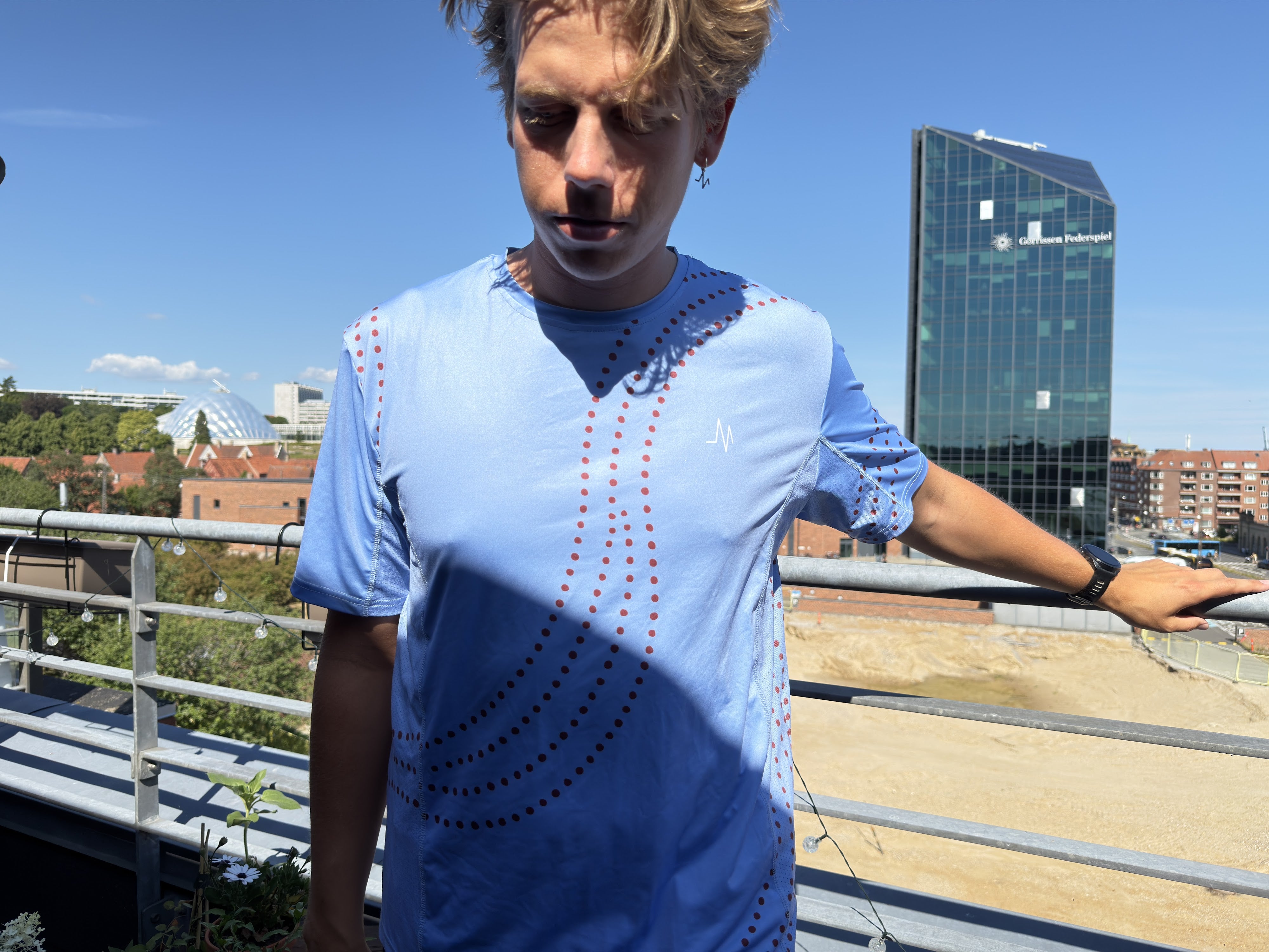 MS T-Shirt Skyblue // Herrer