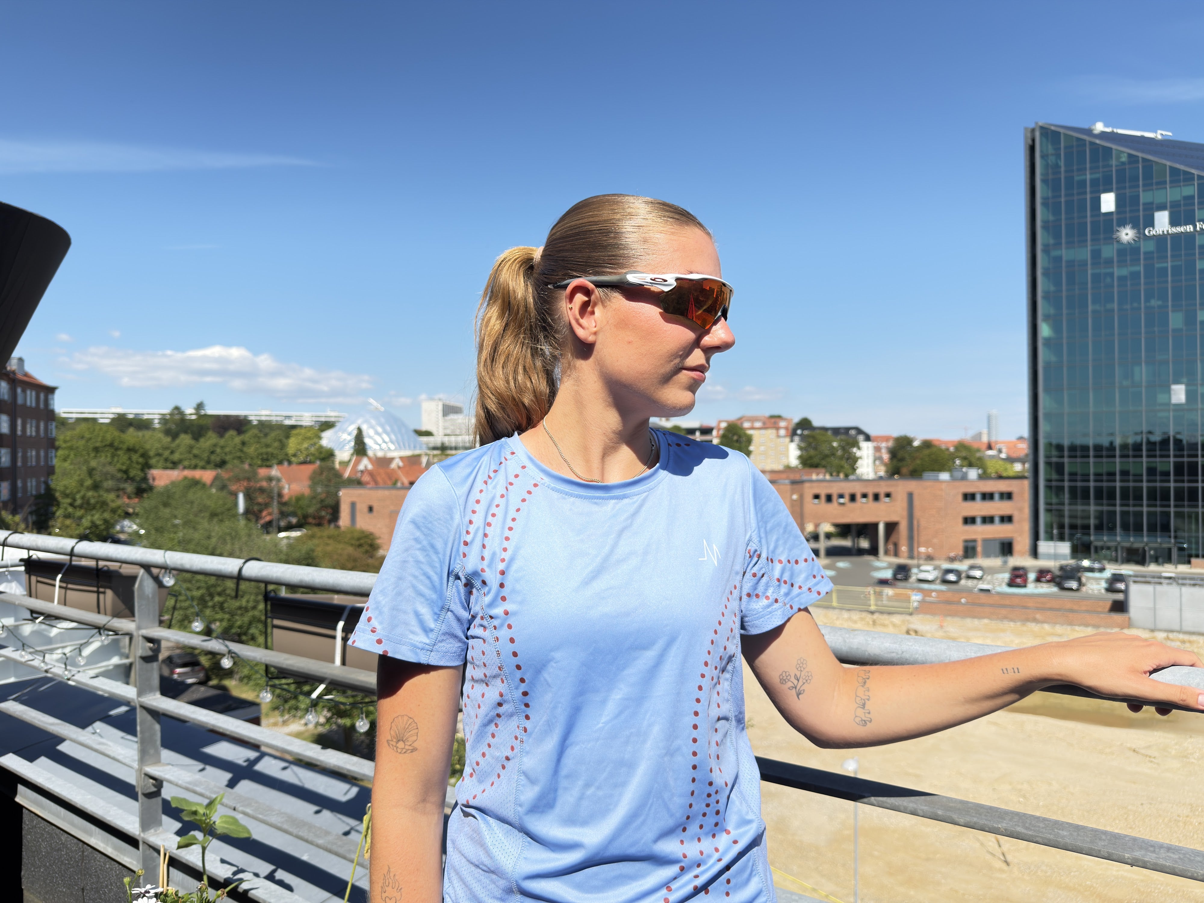 MS T-Shirt Skyblue // Damer