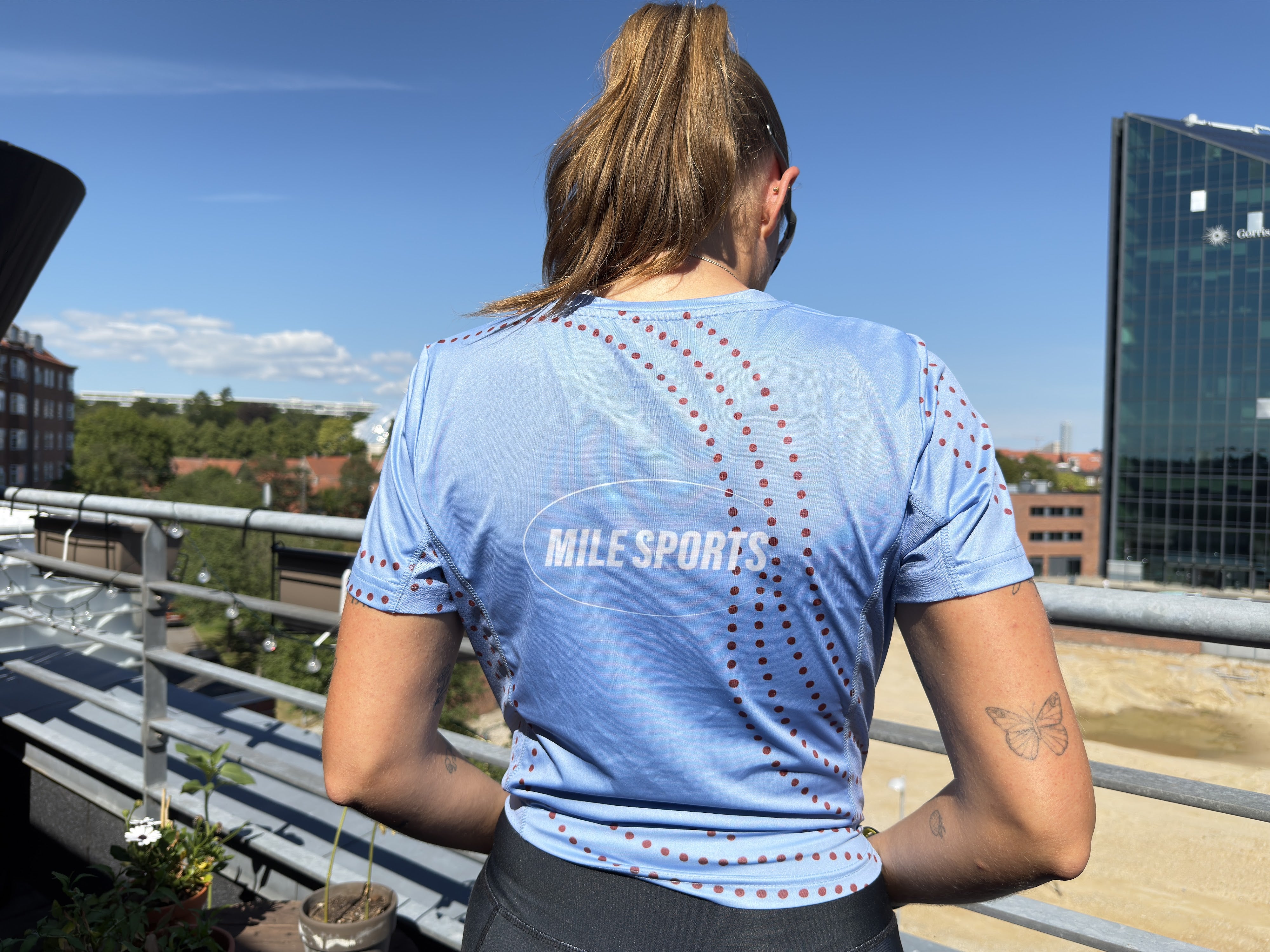 MS T-Shirt Skyblue // Damer