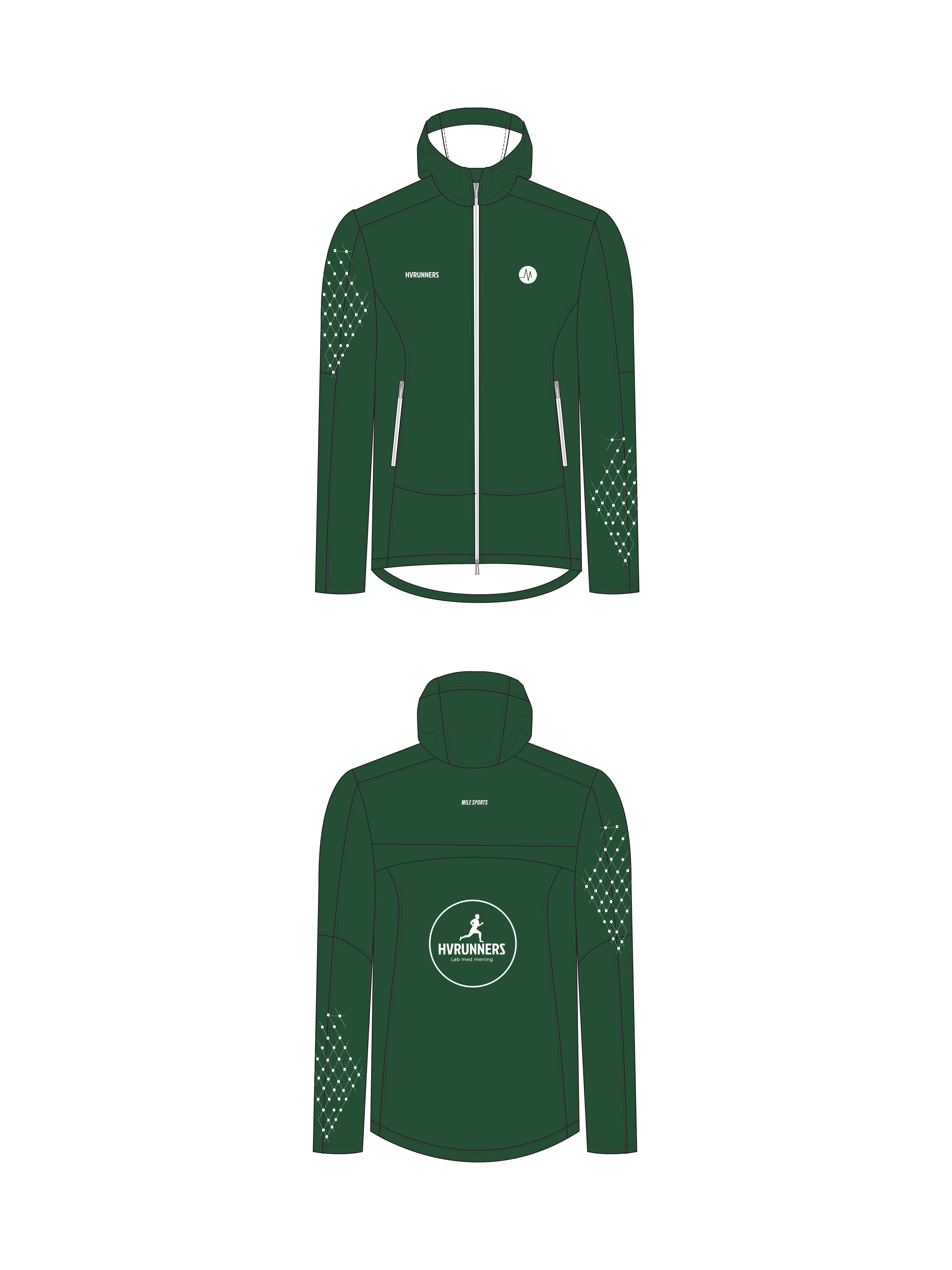 HVRUNNERS Vindjakke // Damer