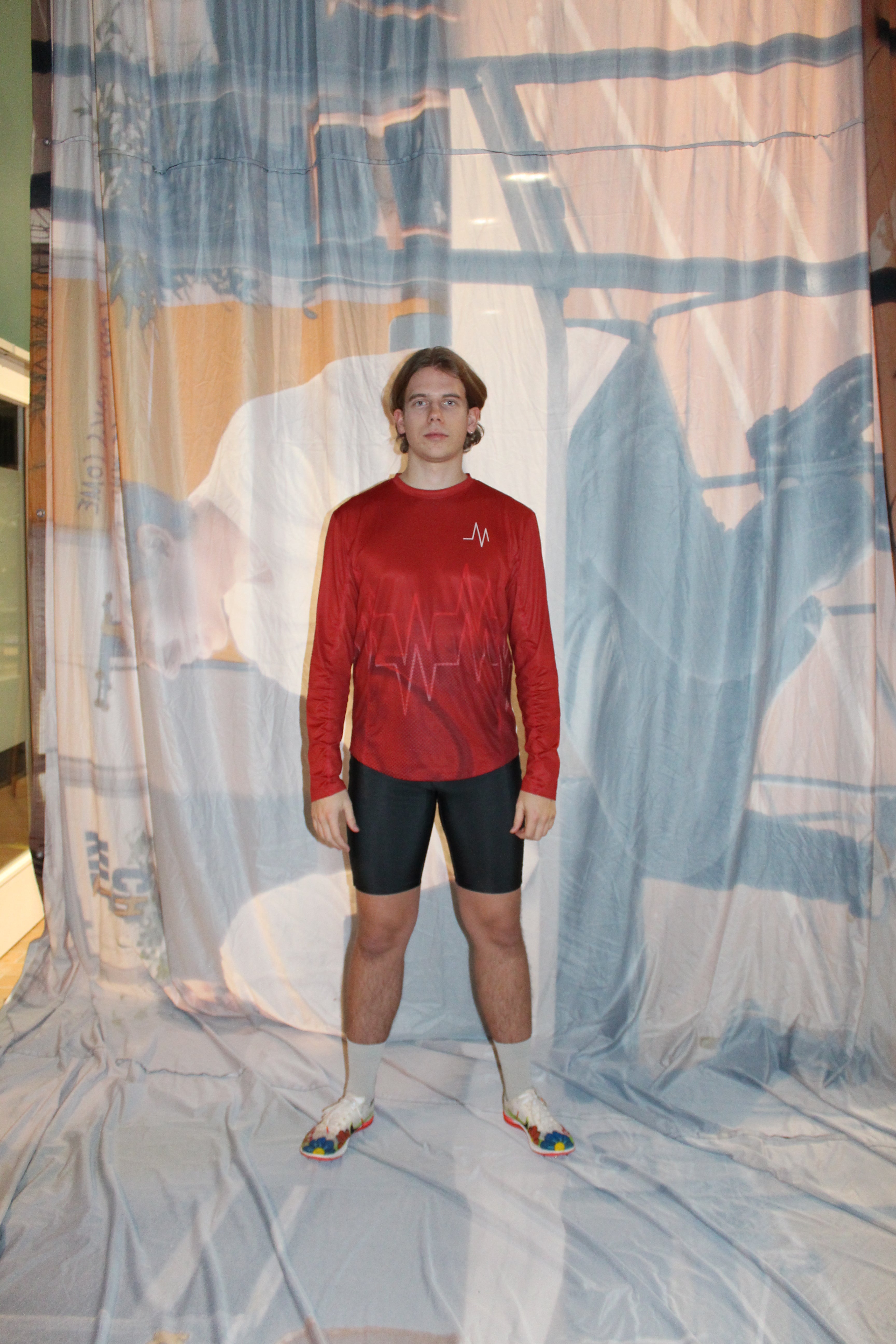 SAK77 Long Sleeve T-shirt // Herrer