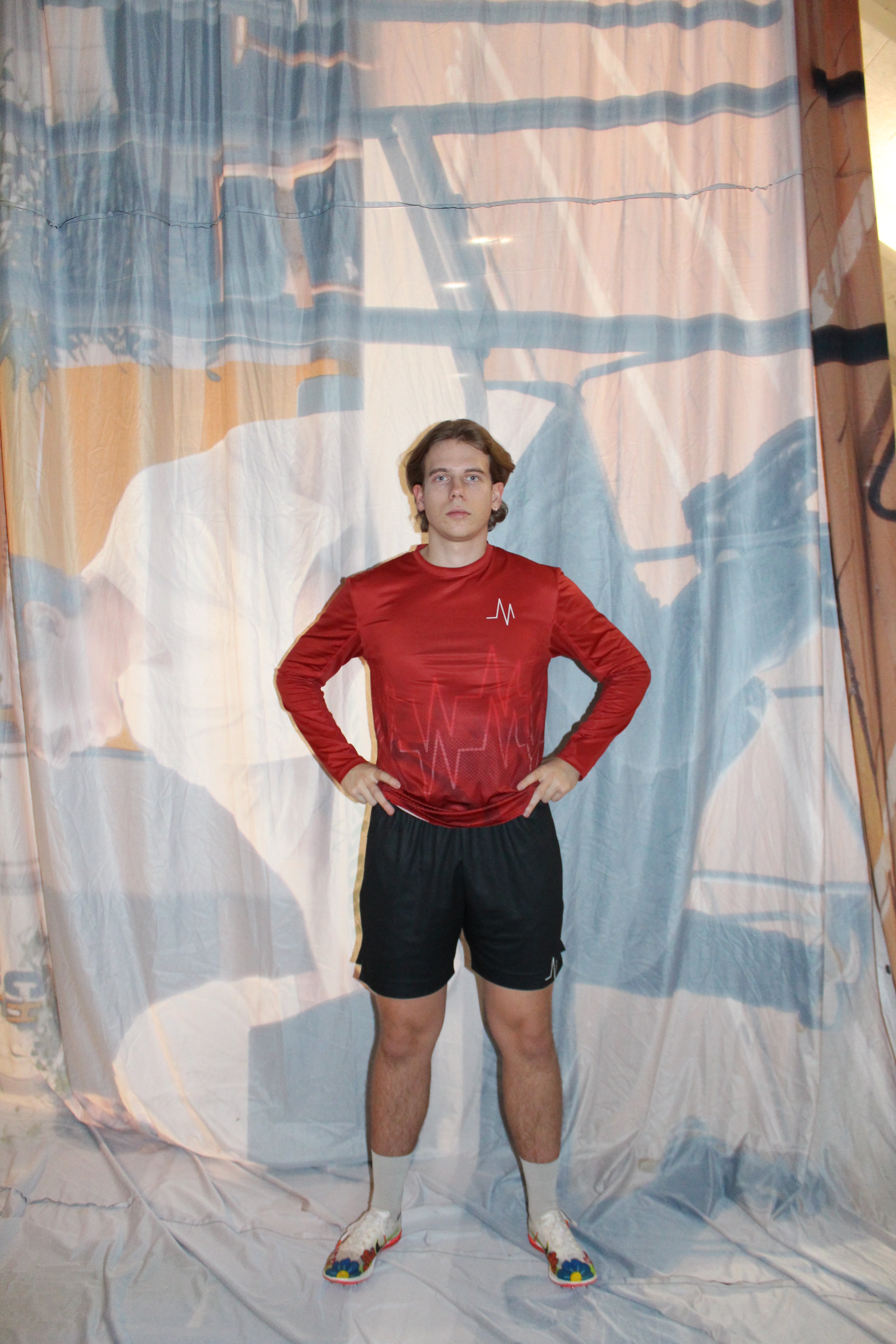 SAK77 Shorts u. Print