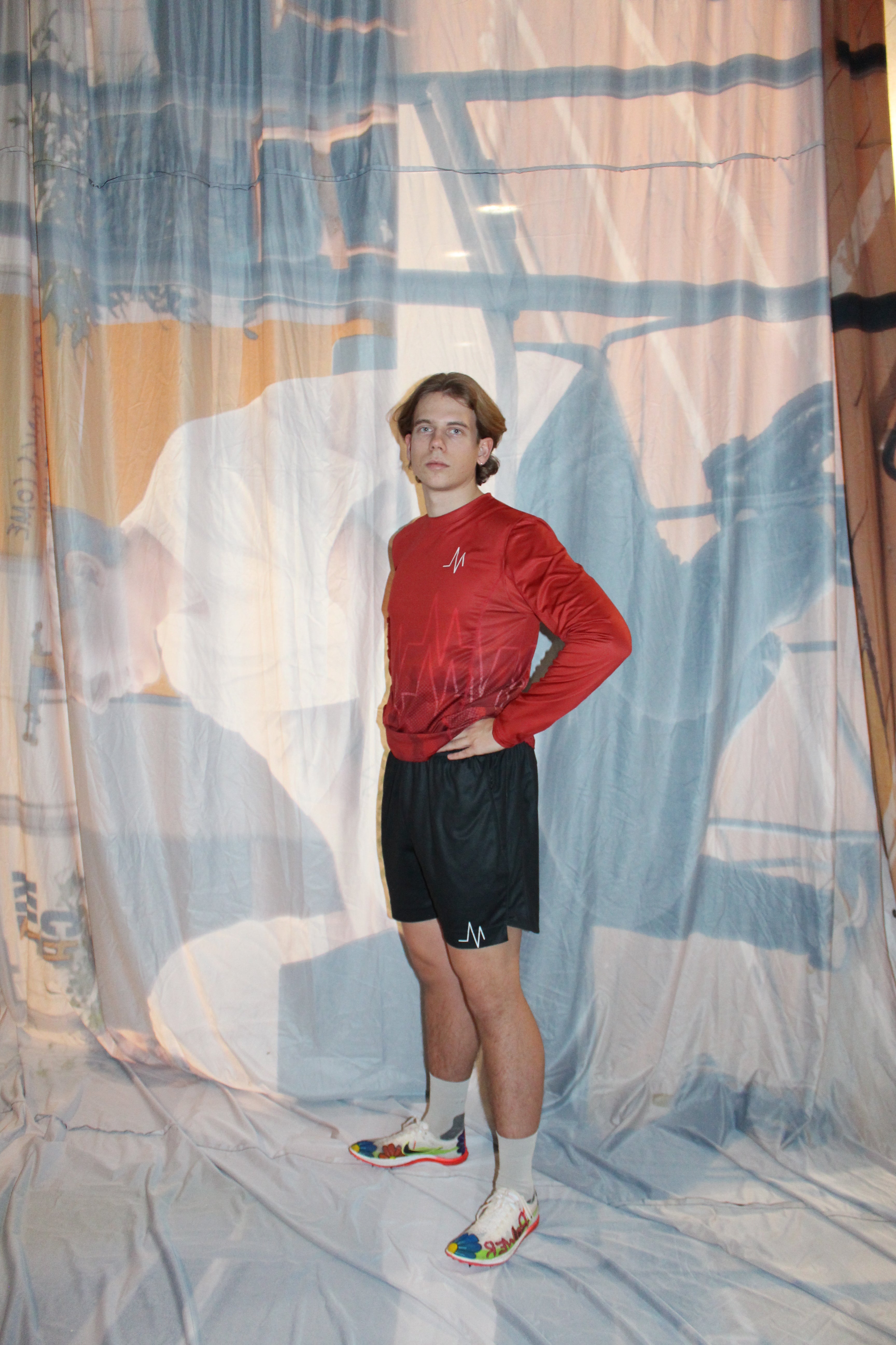 SAK77 Shorts m. Print