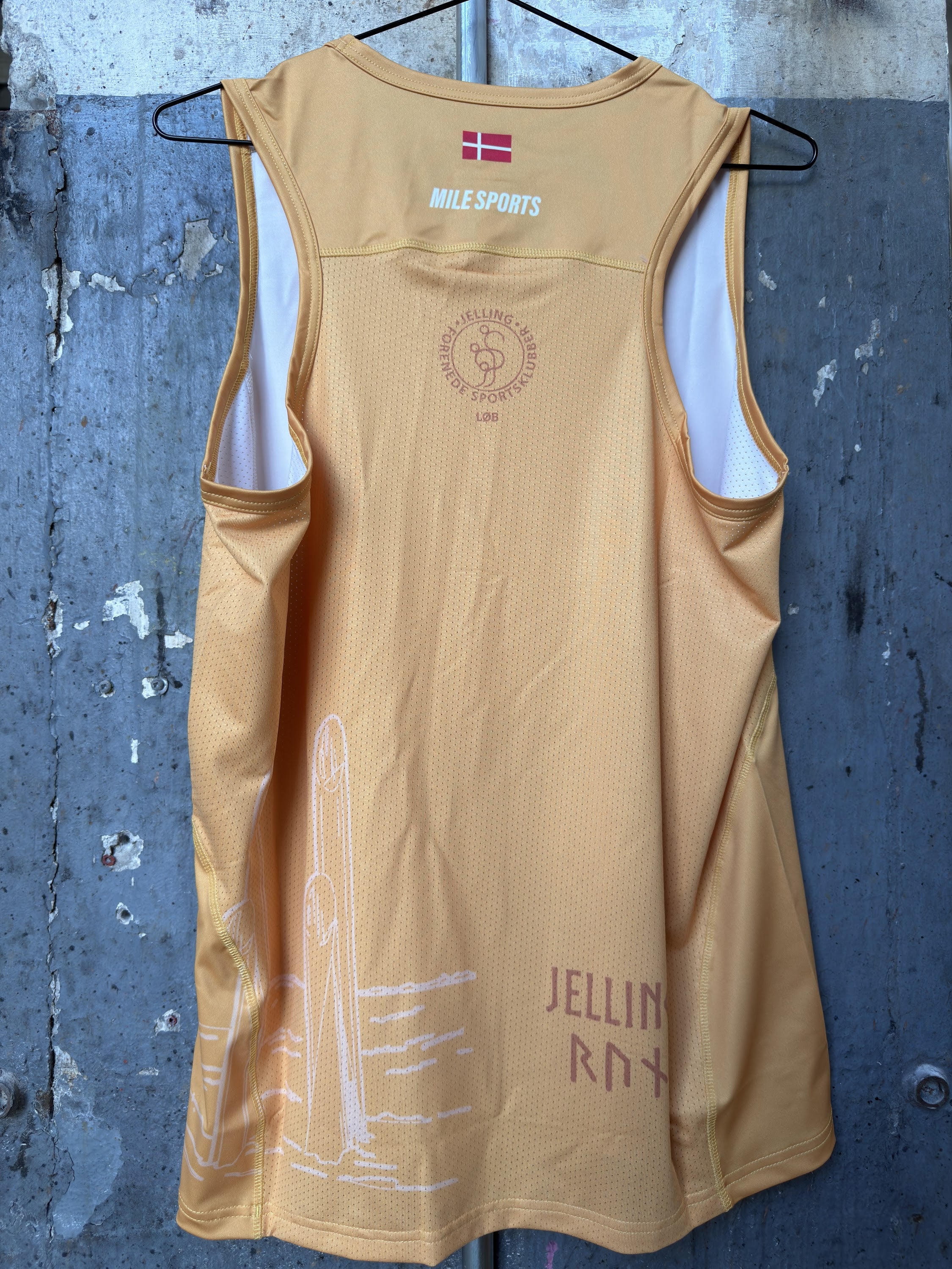 JELLING FS Singlet // Herrer – Produktfoto bagside