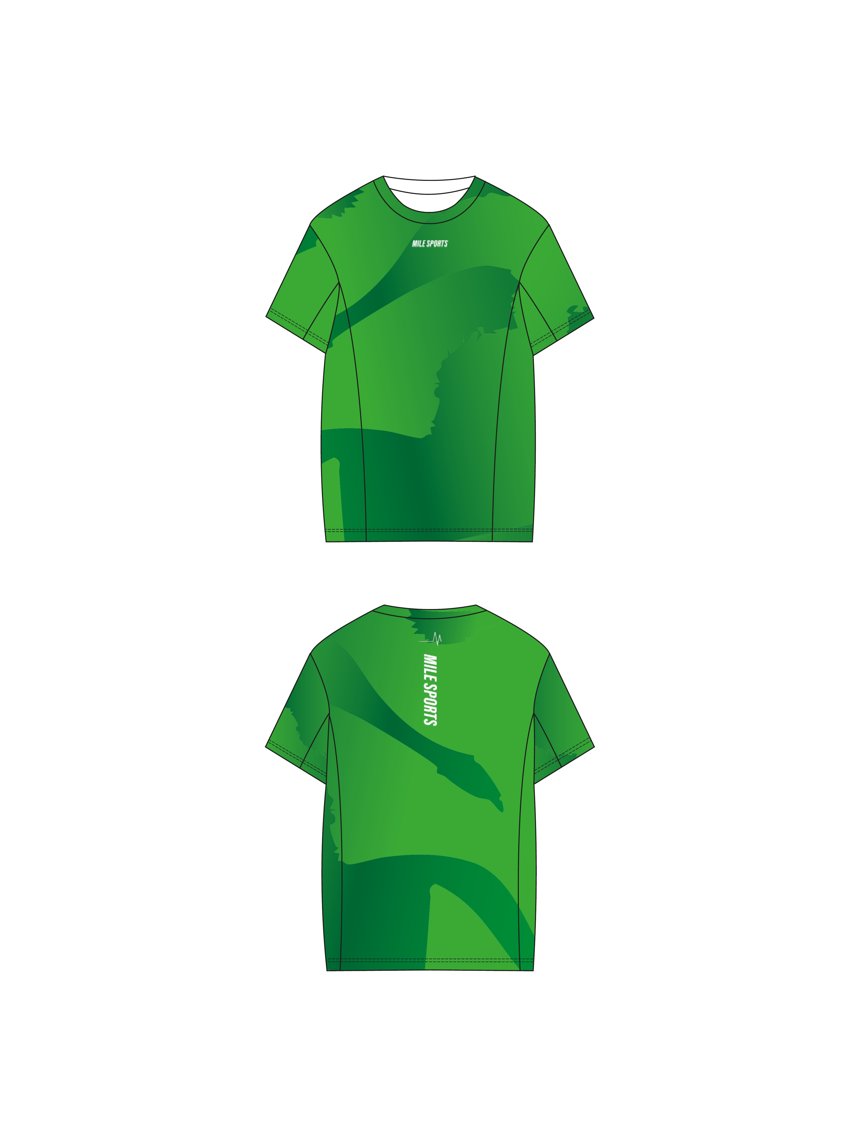 MS T-Shirt Grøn // Herrer