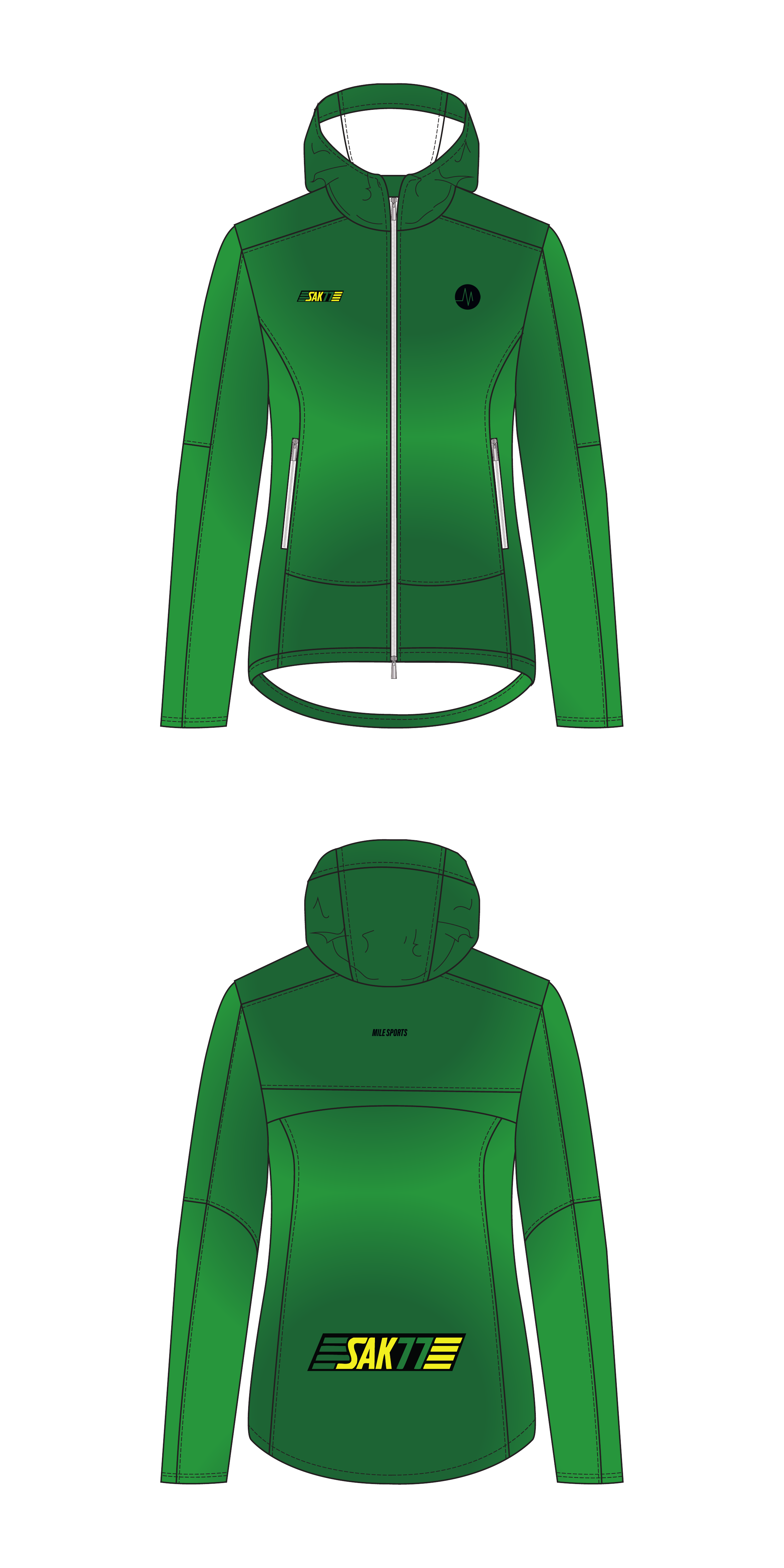 SAK77 Vindjakke // Damer