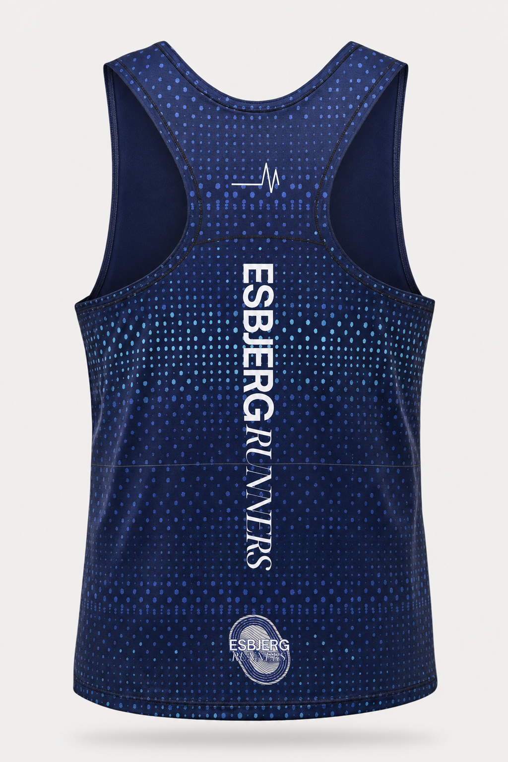 Esbjerg Runners Singlet // Børn (packshot bagside)