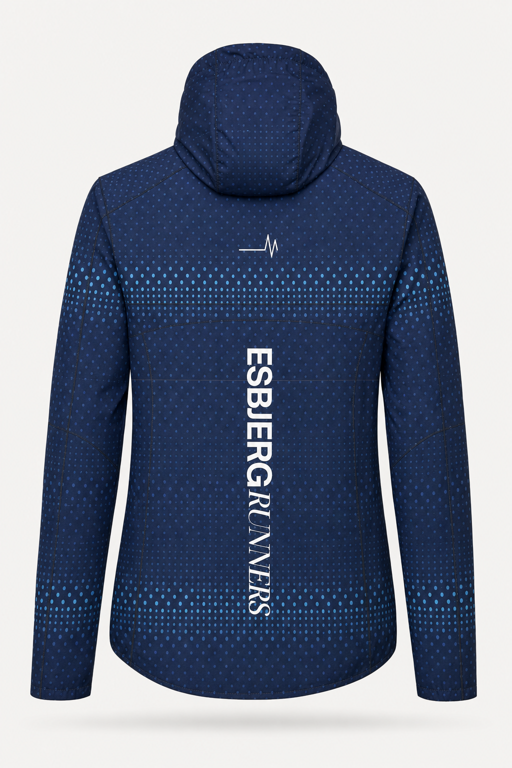 Esbjerg Runners Vindjakke // Børn (packshot bagside)