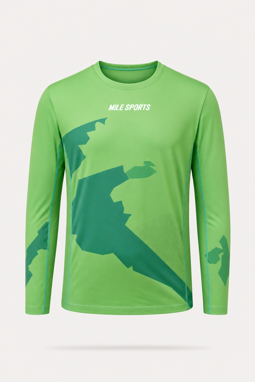 MS Long Sleeve T-Shirt Grøn // Damer (packshot)