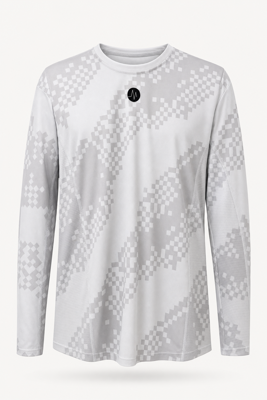MS Long Sleeve T-Shirt Lysegrå // Børn (packshot)