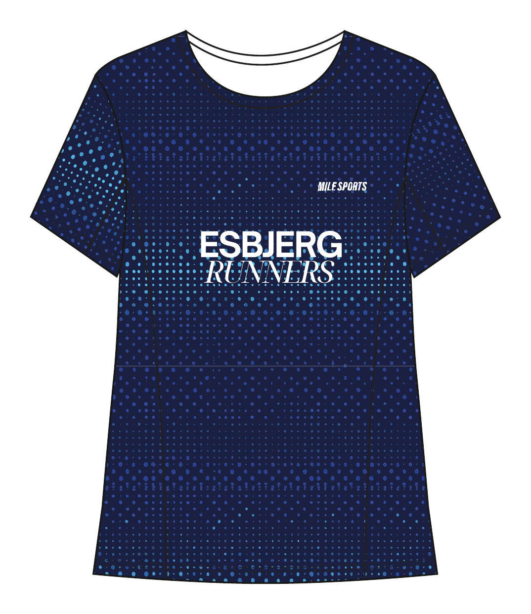 Esbjerg Runners T-shirt // Børn front