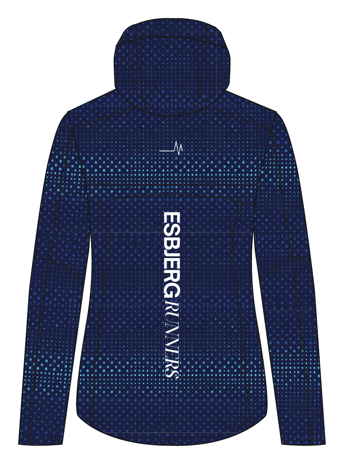 Esbjerg Runners Vindjakke // Damer back