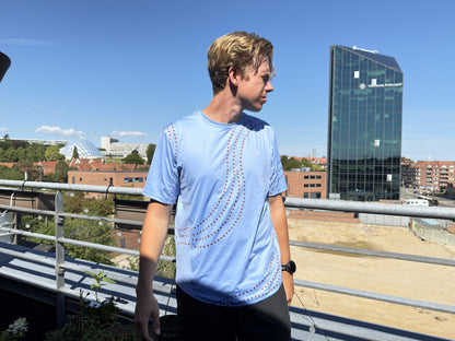 MS T-Shirt Skyblue // Herrer