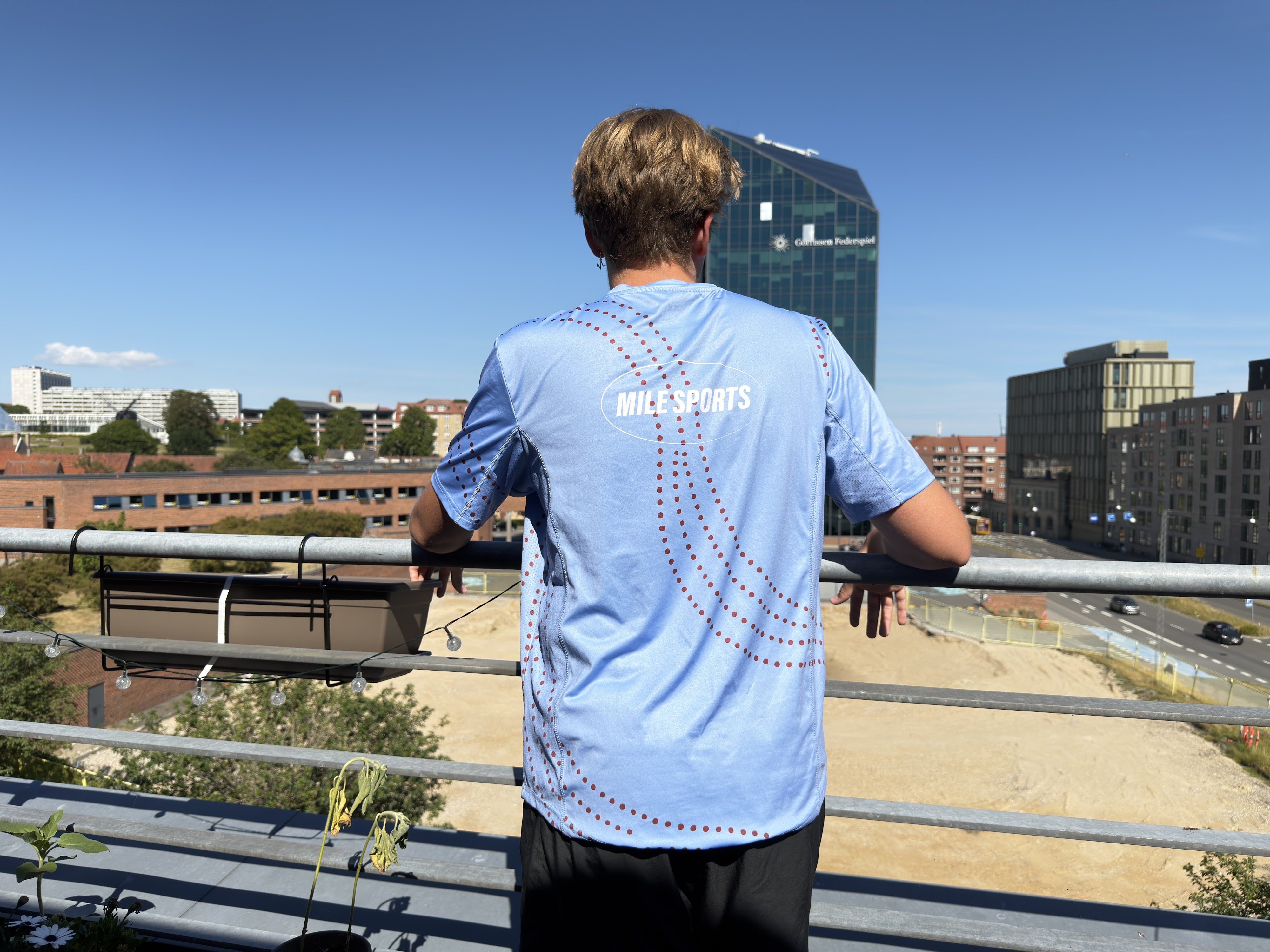 MS T-Shirt Skyblue // Herrer
