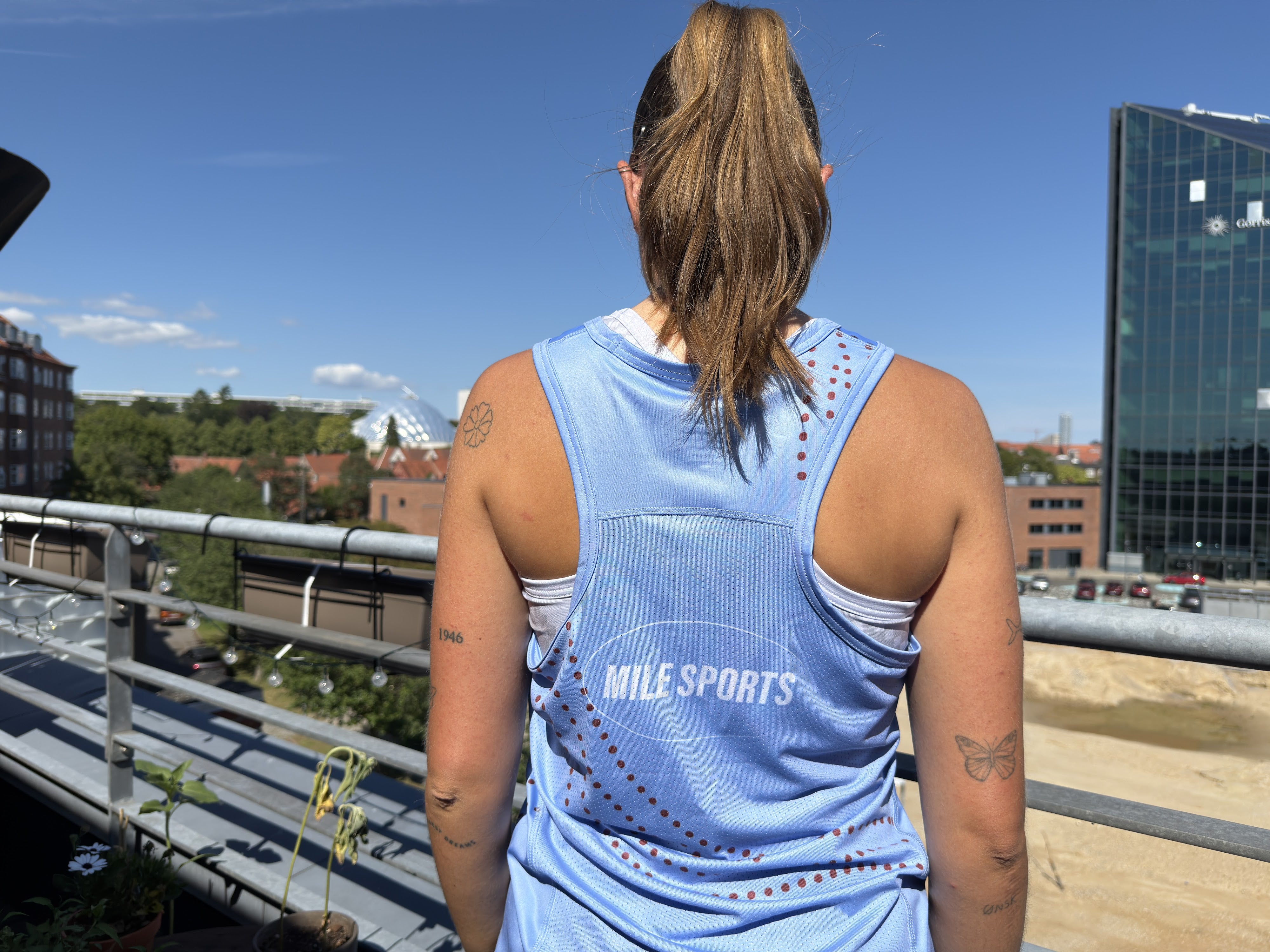 MS Singlet Skyblue // Damer