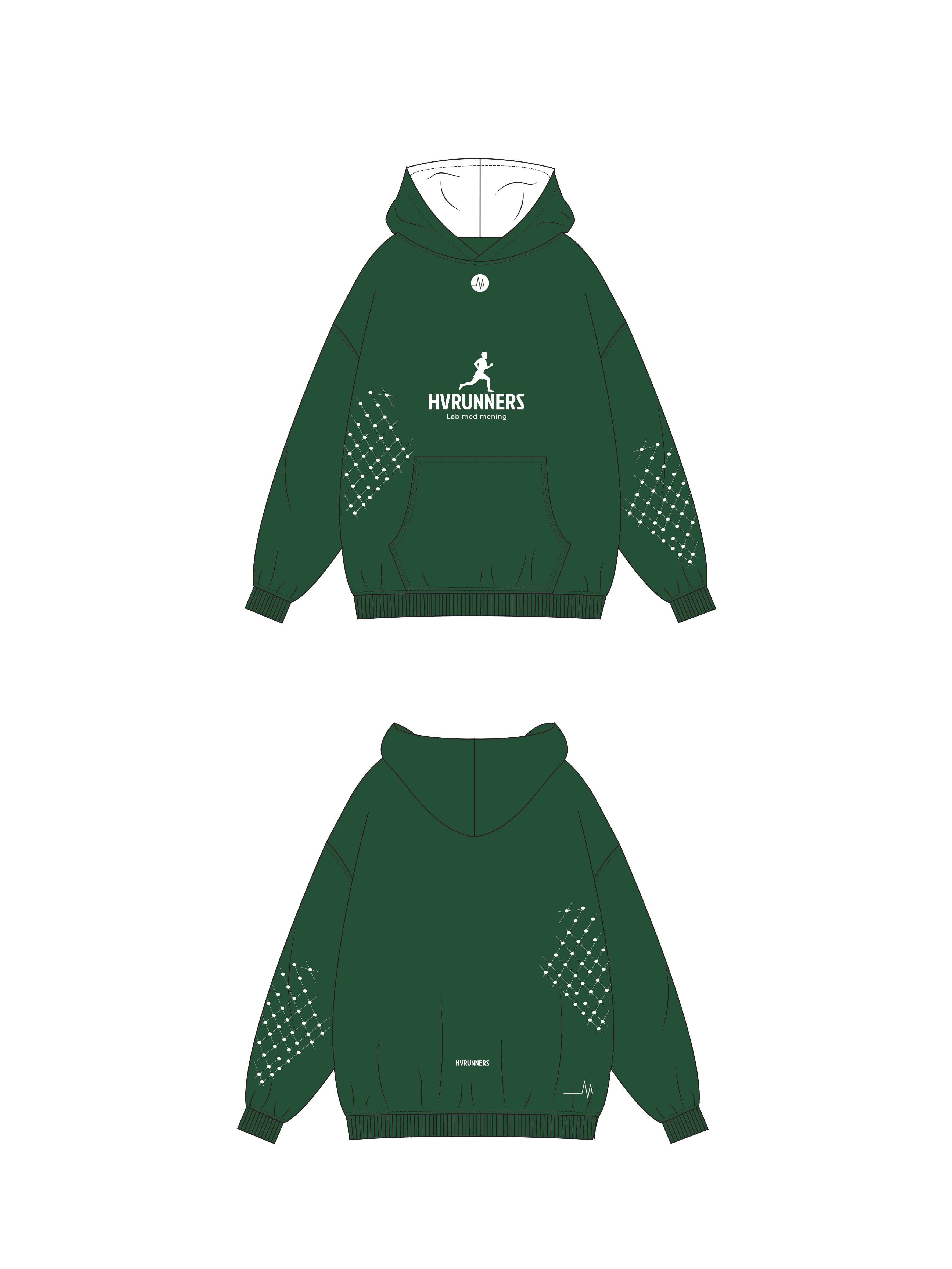 HVRUNNERS Warm Up Hoodie // Børn