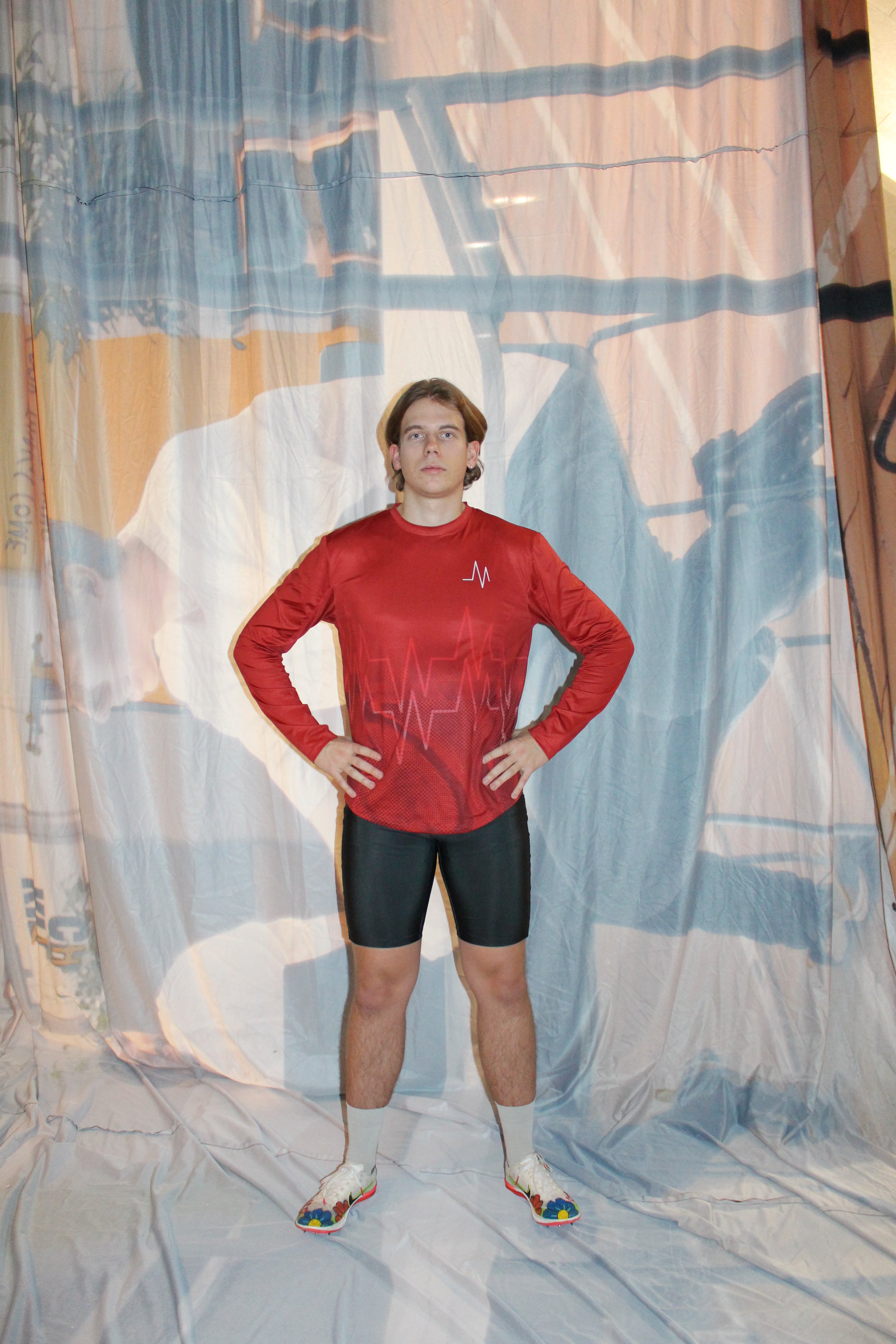 SAK77 Long Sleeve T-shirt // Herrer