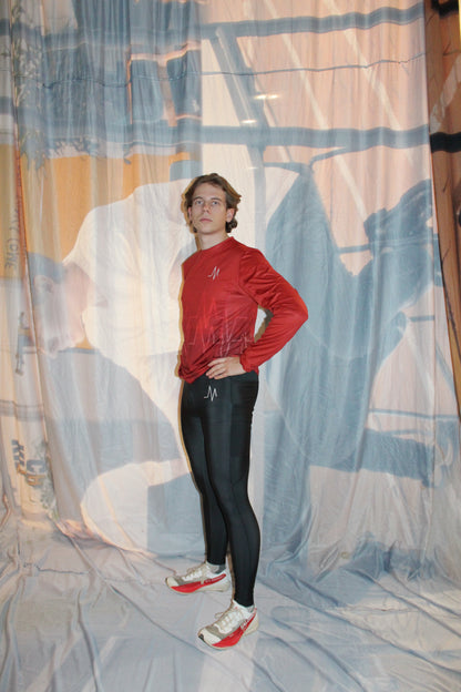 SAK77 Lange Tights u. Print // Herrer