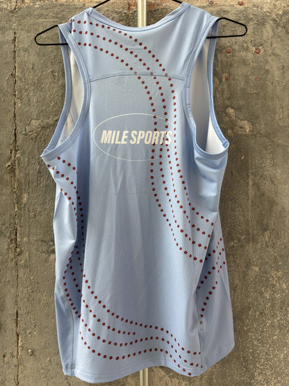 MS Singlet Skyblue // Børn – Produktfoto bagside