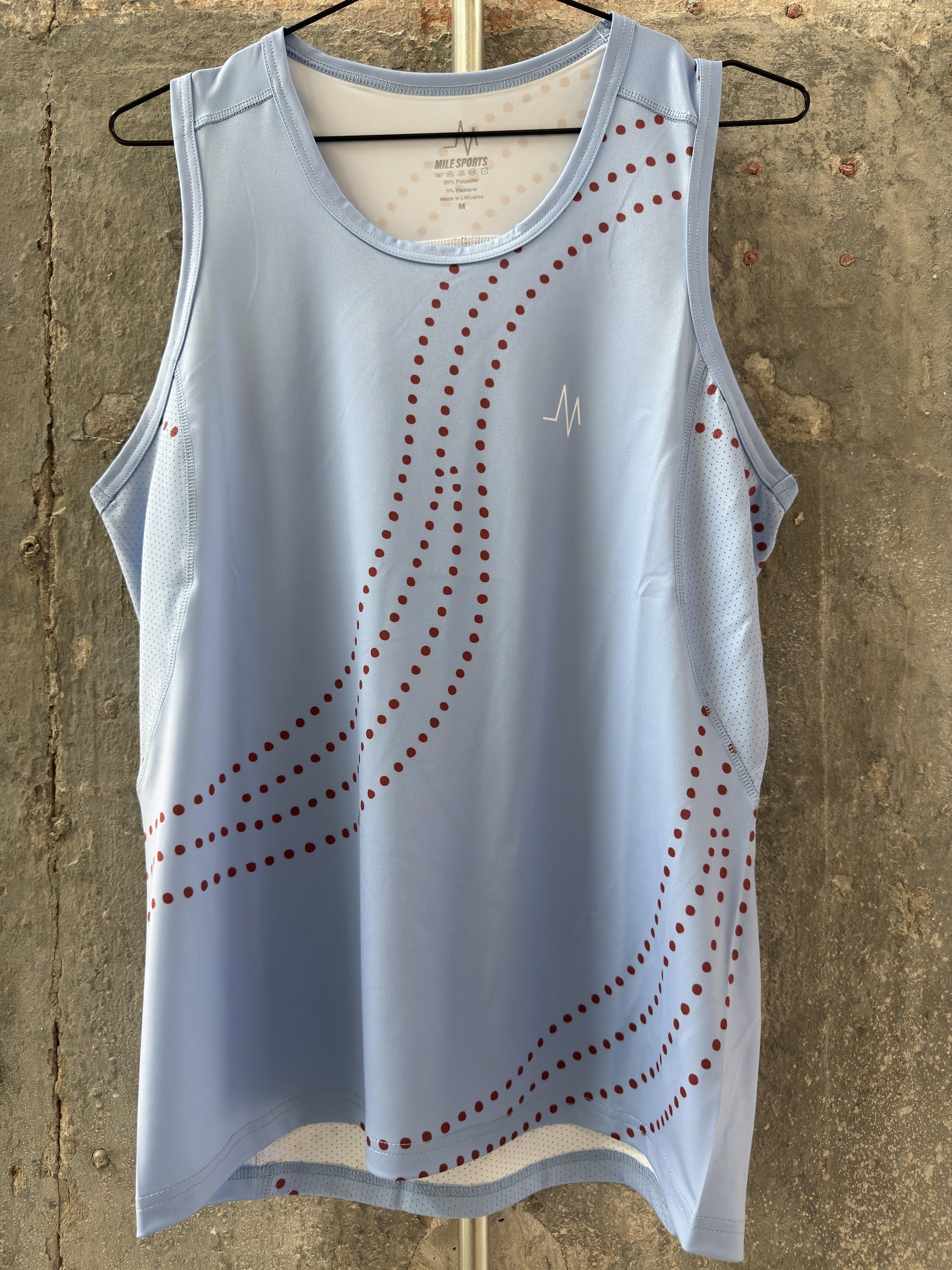 MS Singlet Skyblue // Børn – Produktfoto forside