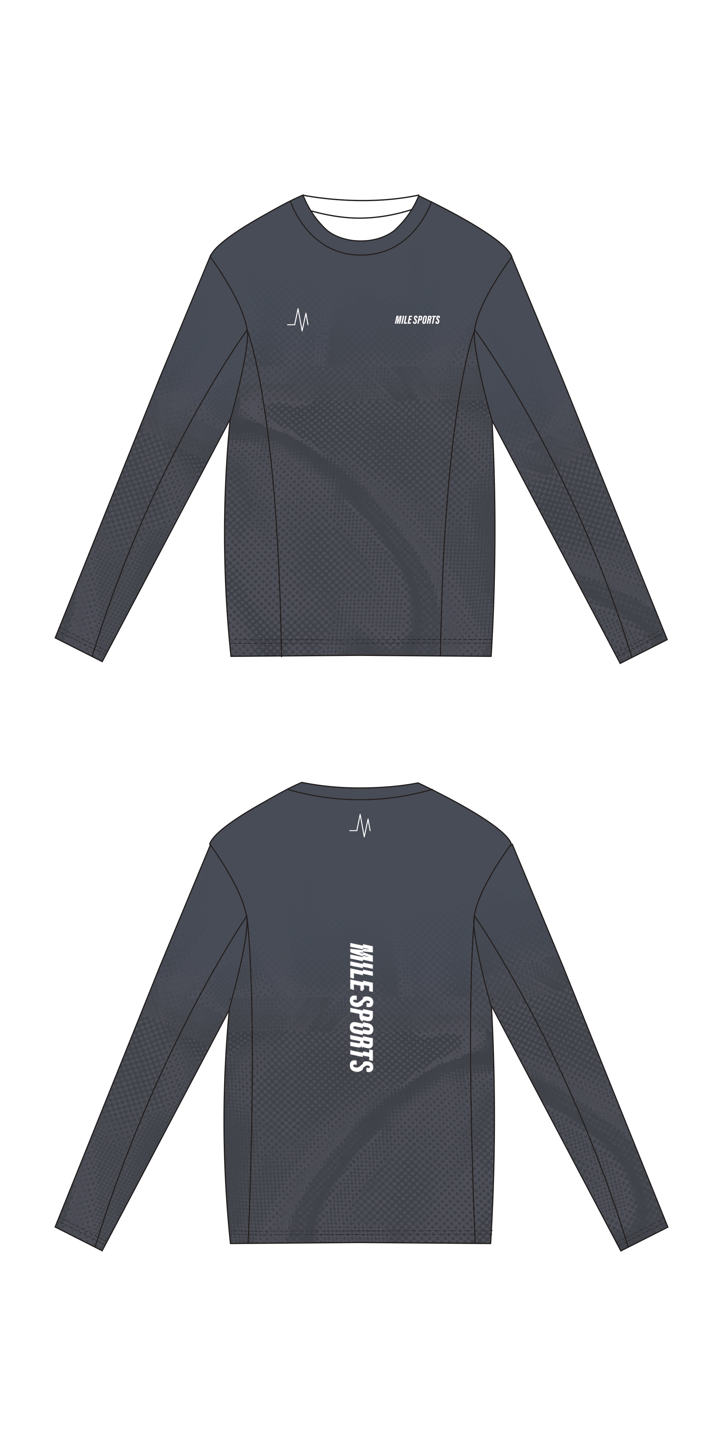 MS Long Sleeve T-Shirt // Herrer
