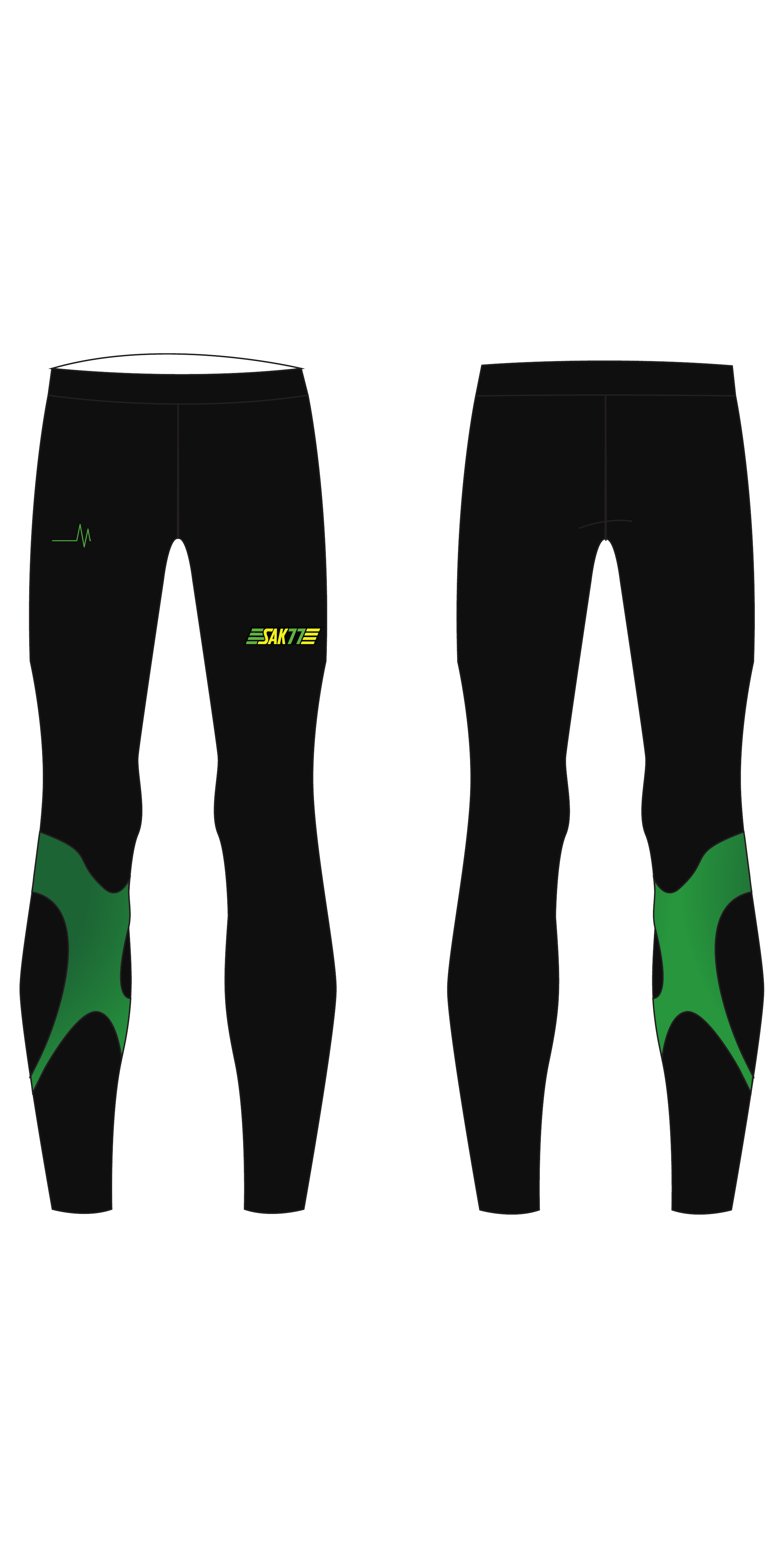 SAK77 Lange Tights m. Print // Børn