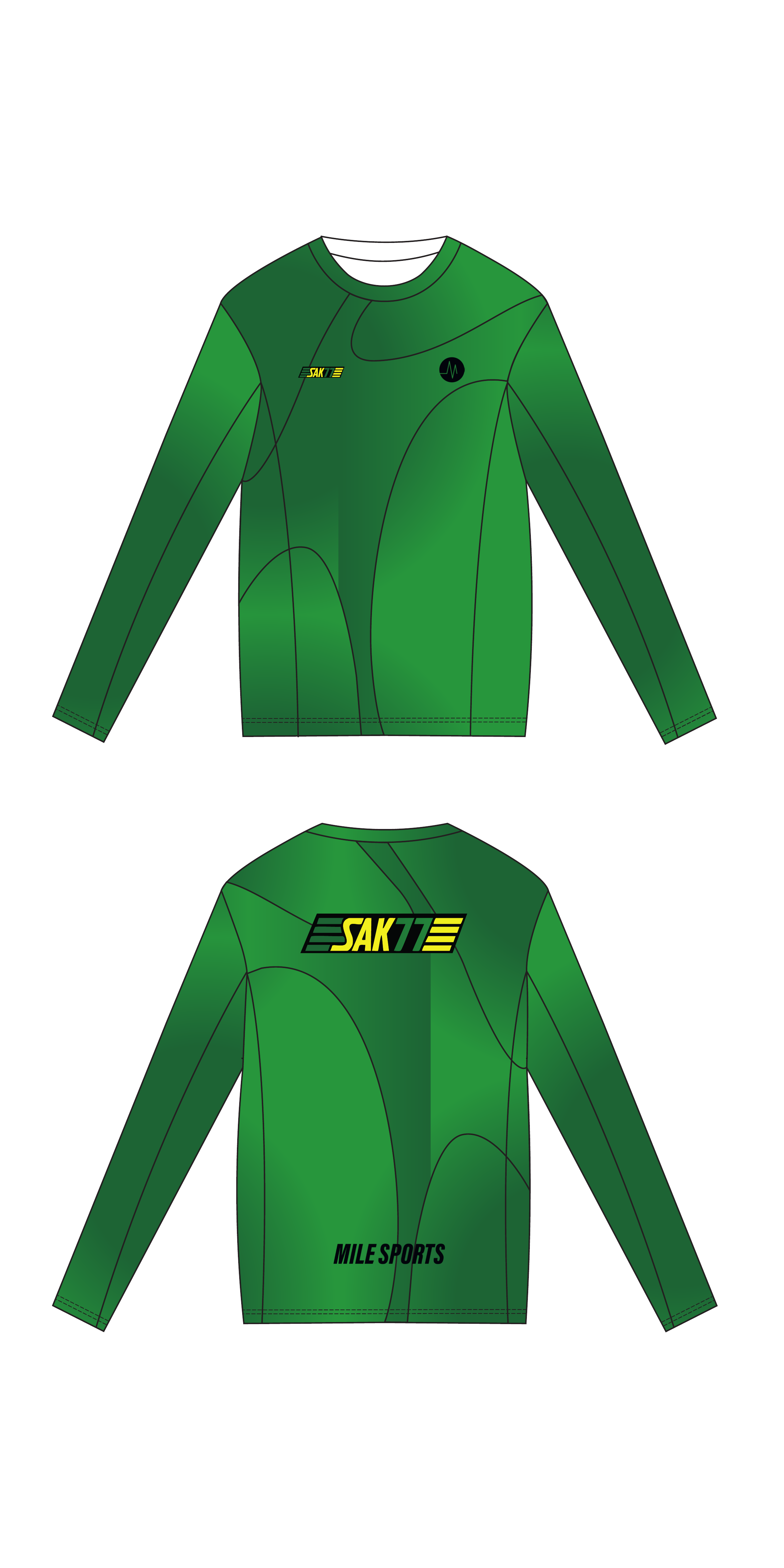 SAK77 Long Sleeve T-shirt // Børn