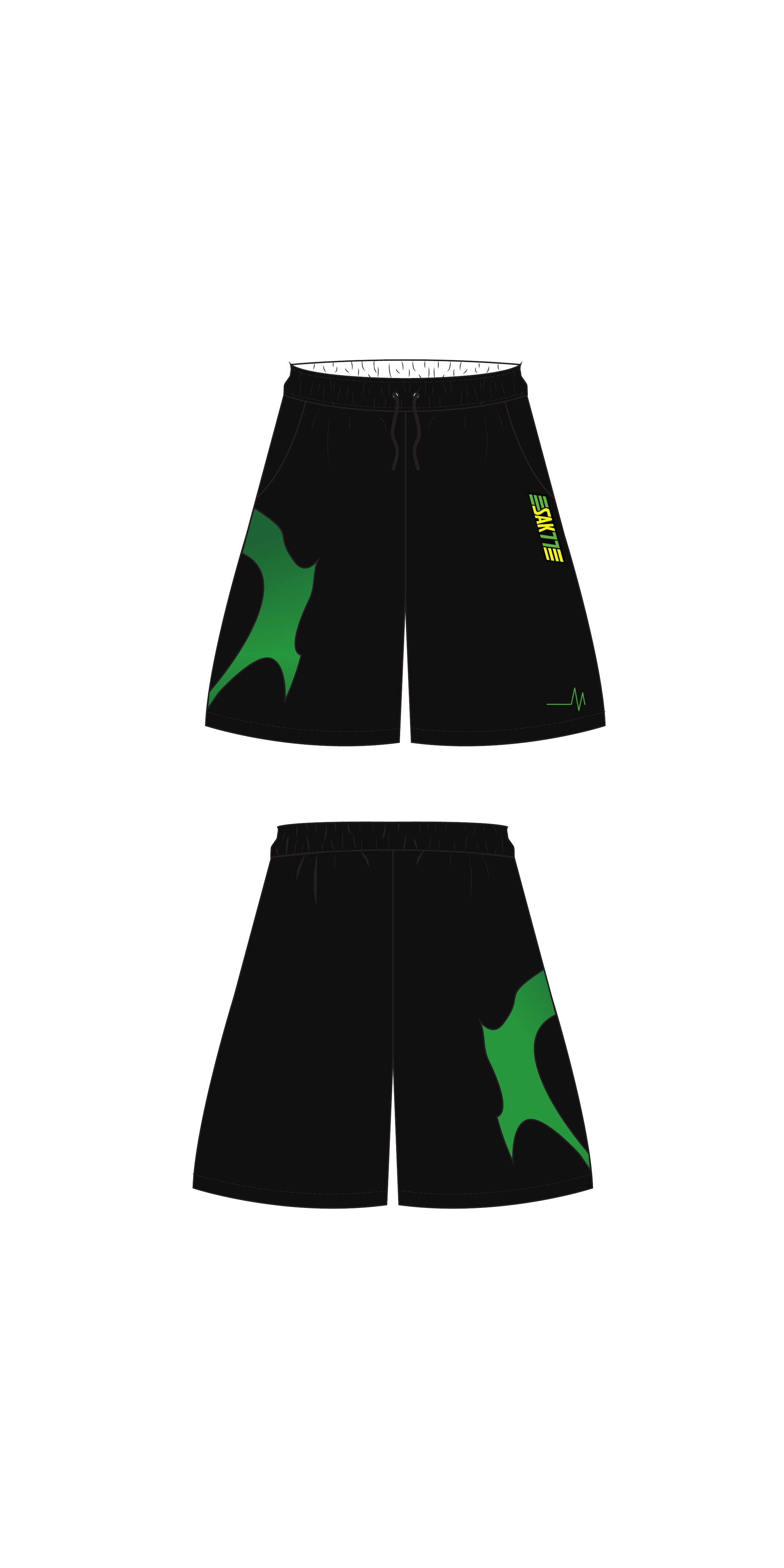SAK77 Shorts m. Print // Børn