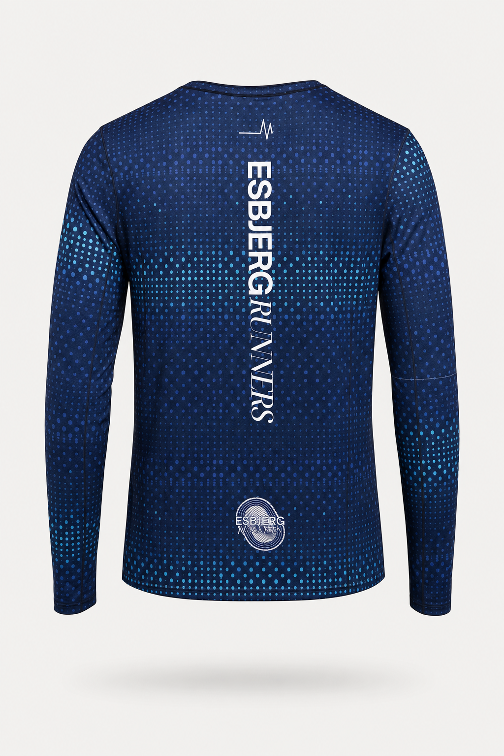 Esbjerg Runners Long Sleeve T-shirt // Børn (packshot bagside)