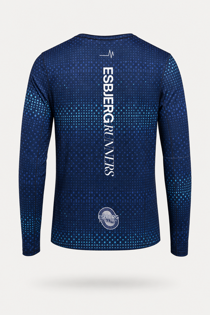 Esbjerg Runners Long Sleeve T-shirt // Børn (packshot bagside)