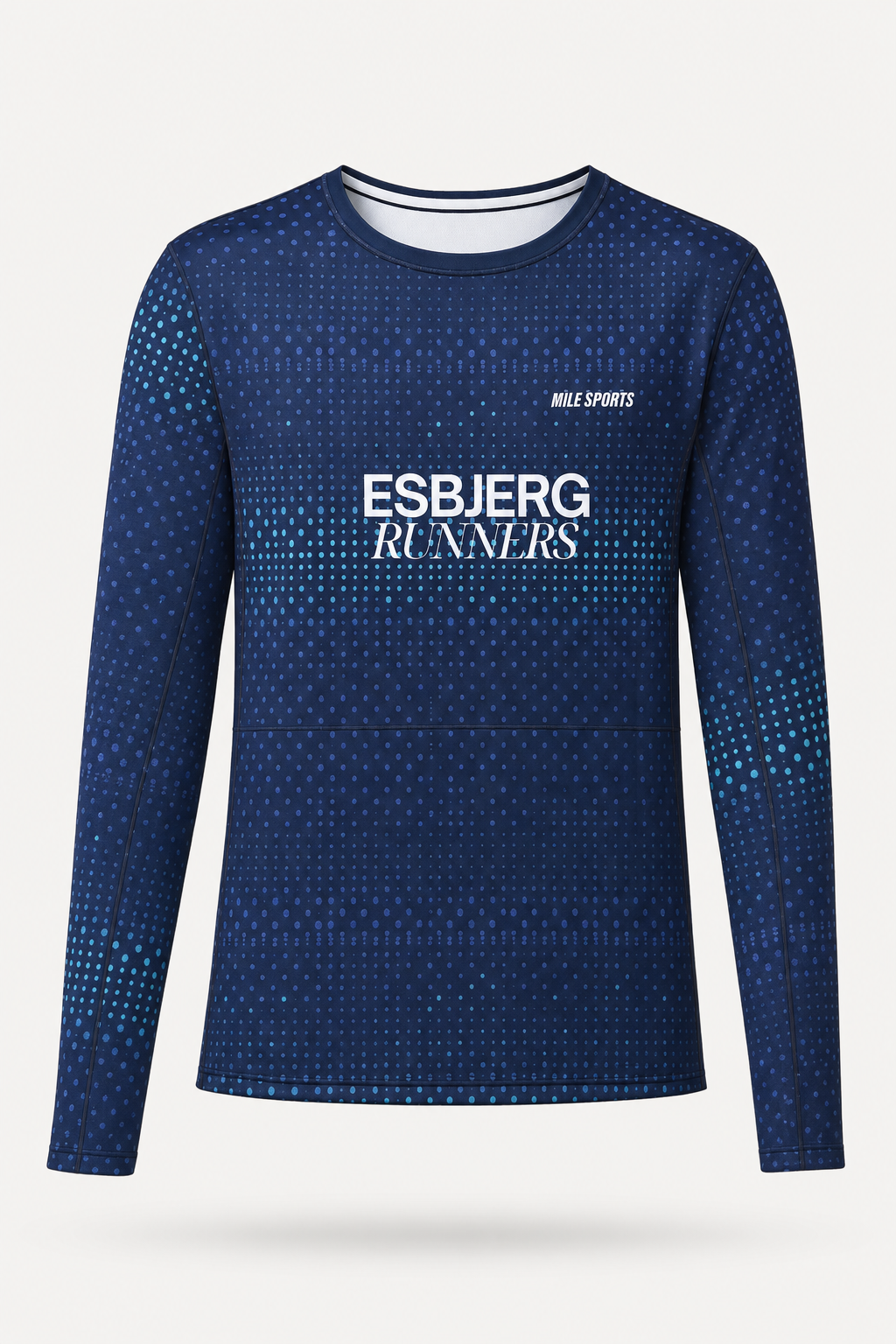 Esbjerg Runners Long Sleeve T-shirt // Børn (packshot)