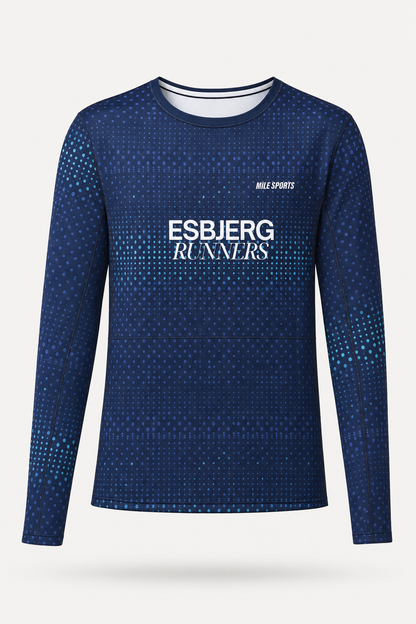 Esbjerg Runners Long Sleeve T-shirt // Børn (packshot)