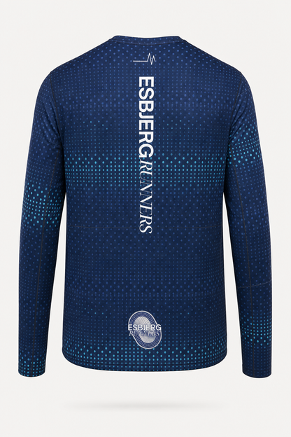 Esbjerg Runners Long Sleeve T-shirt // Herrer (packshot bagside)