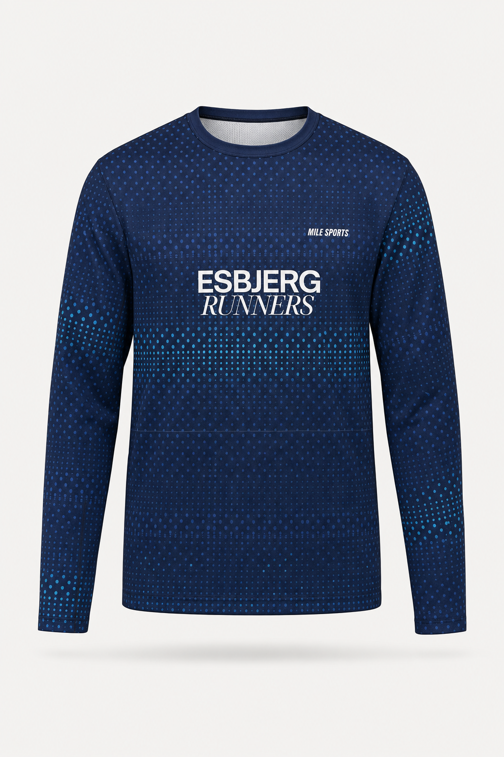 Esbjerg Runners Long Sleeve T-shirt // Herrer (packshot)