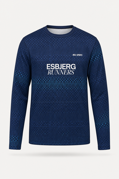 Esbjerg Runners Long Sleeve T-shirt // Herrer (packshot)