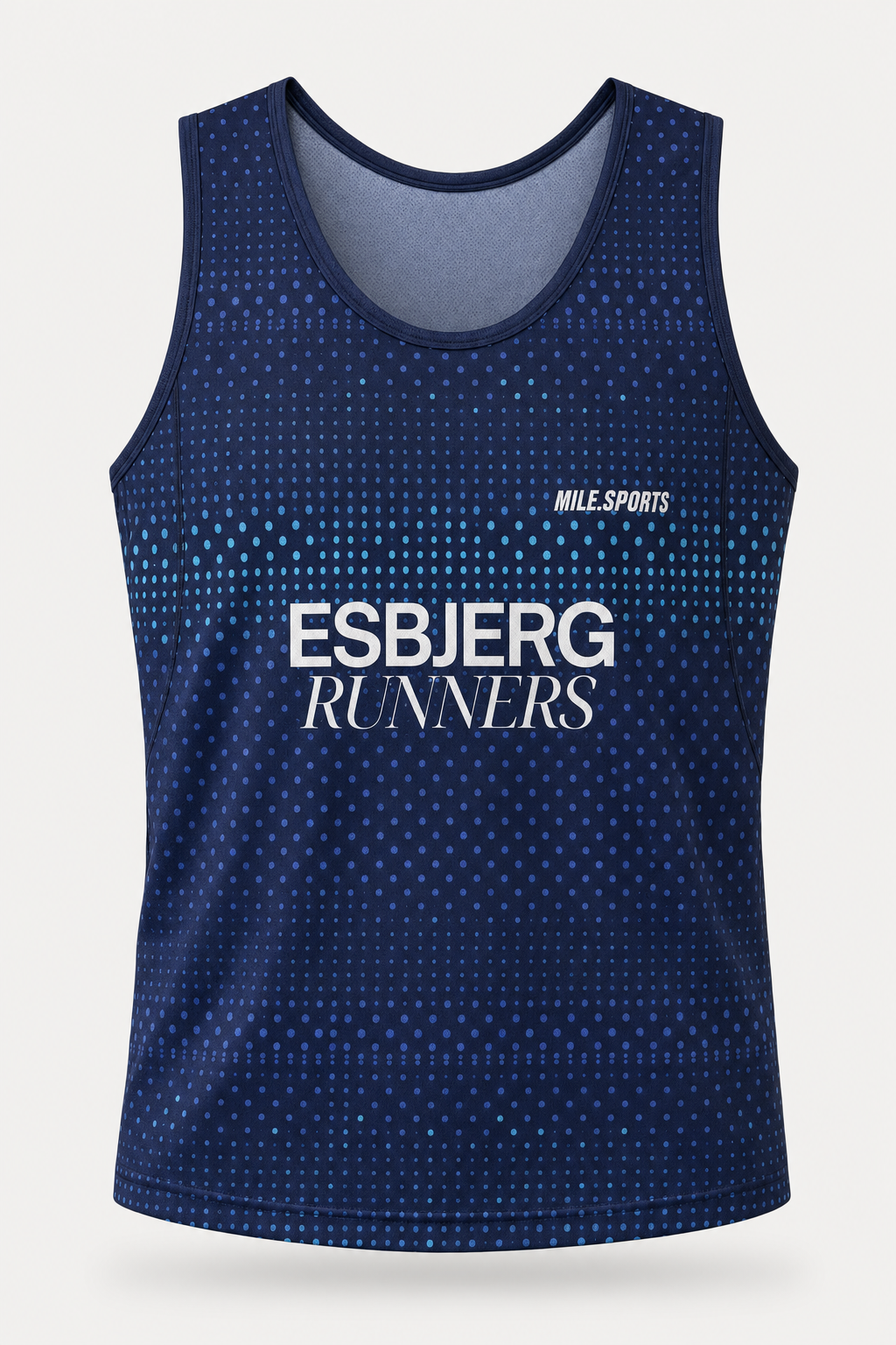 Esbjerg Runners Singlet // Børn (packshot)