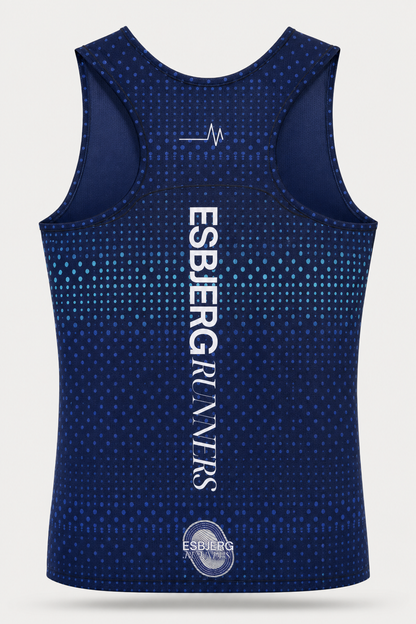 Esbjerg Runners Singlet // Damer (packshot bagside)