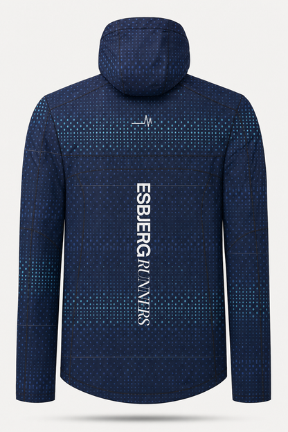 Esbjerg Runners Vindjakke // Herrer (packshot bagside)