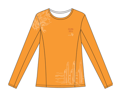 JELLING FS Long Sleeve T-skjorte // Dame