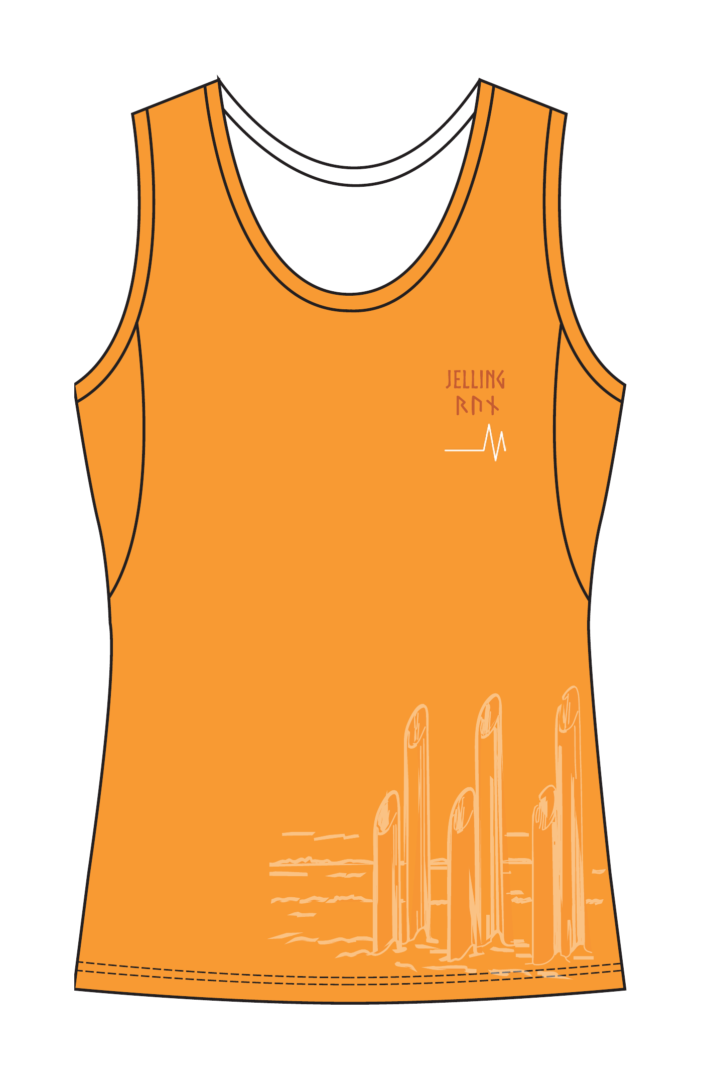 JELLING FS Singlet // Dame