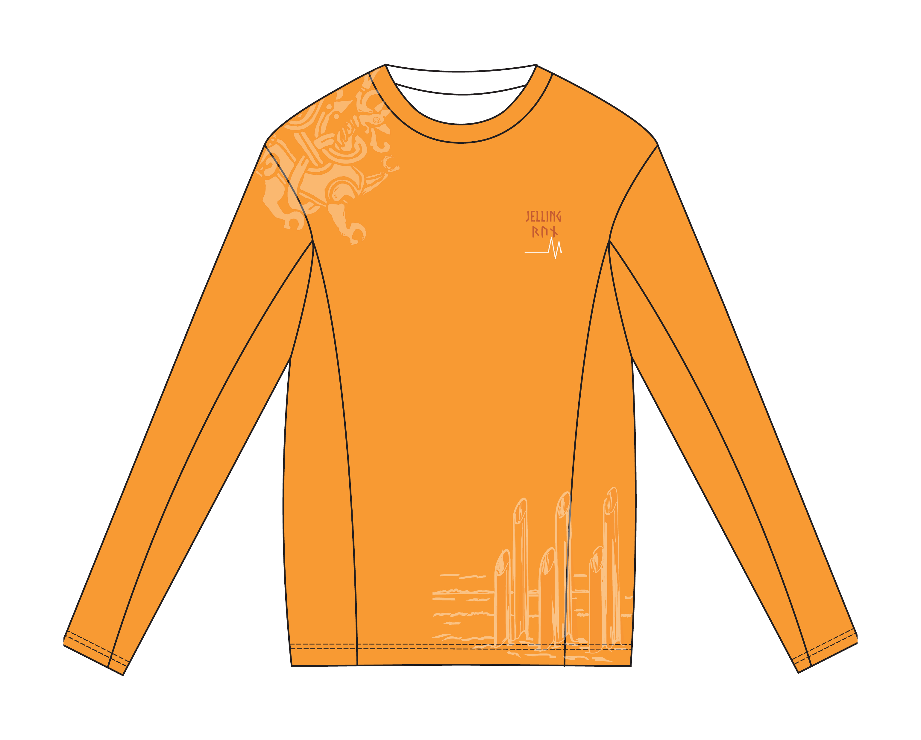 JELLING FS Long Sleeve T-shirt // Herrer