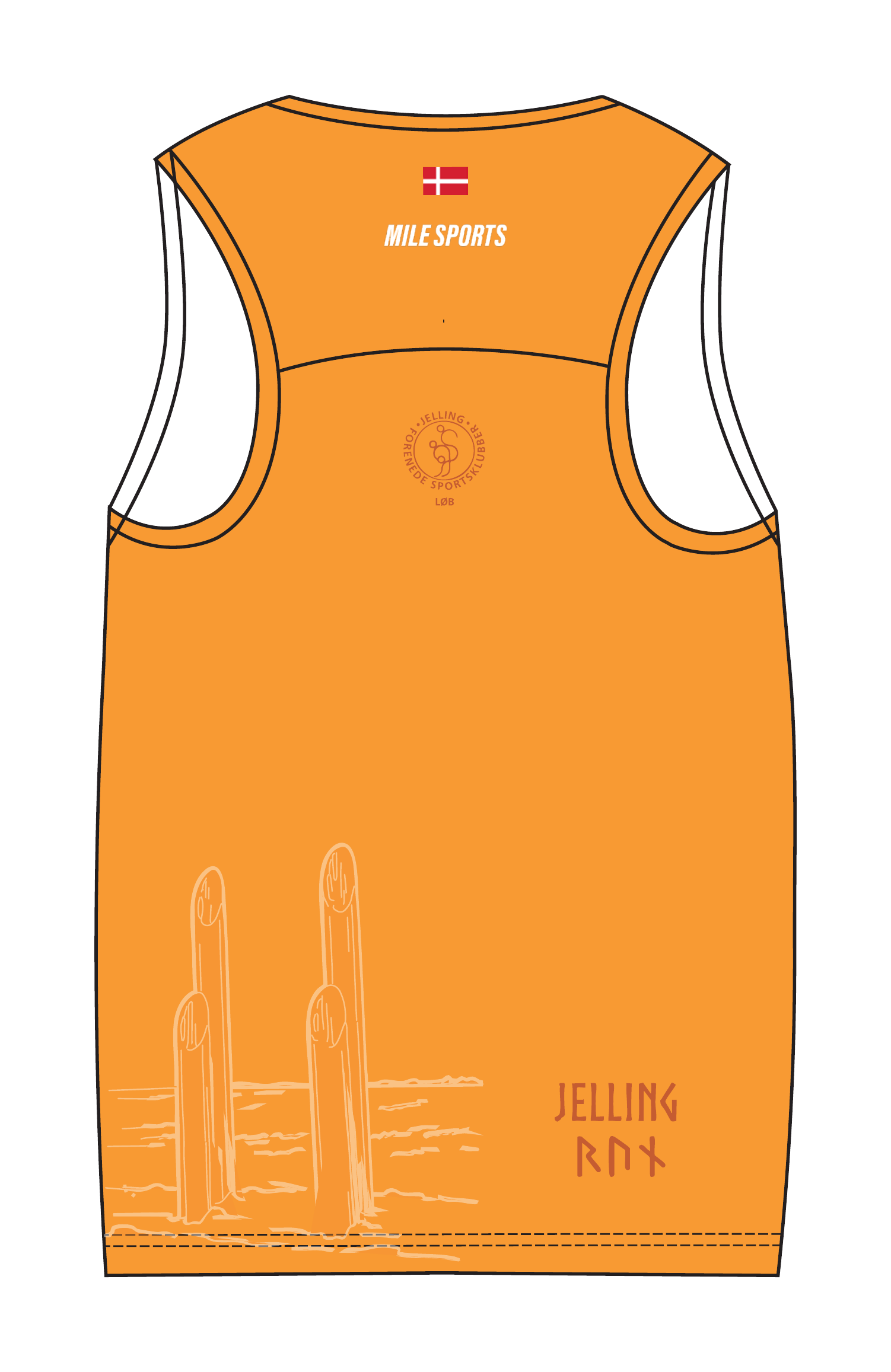 JELLING FS Singlet // Herrer