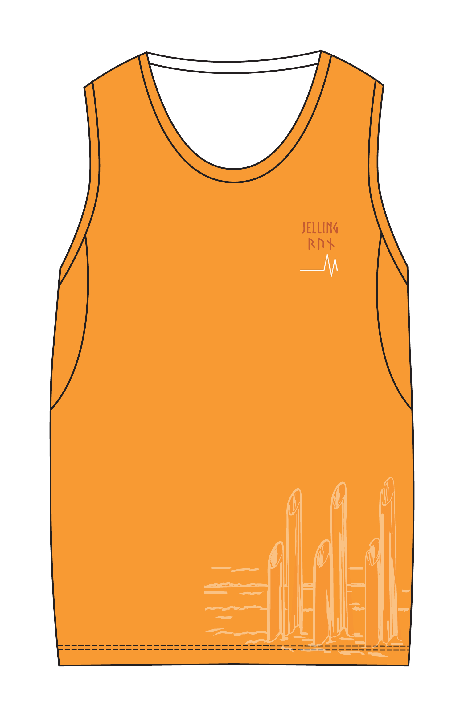 JELLING FS Singlet // Herrer