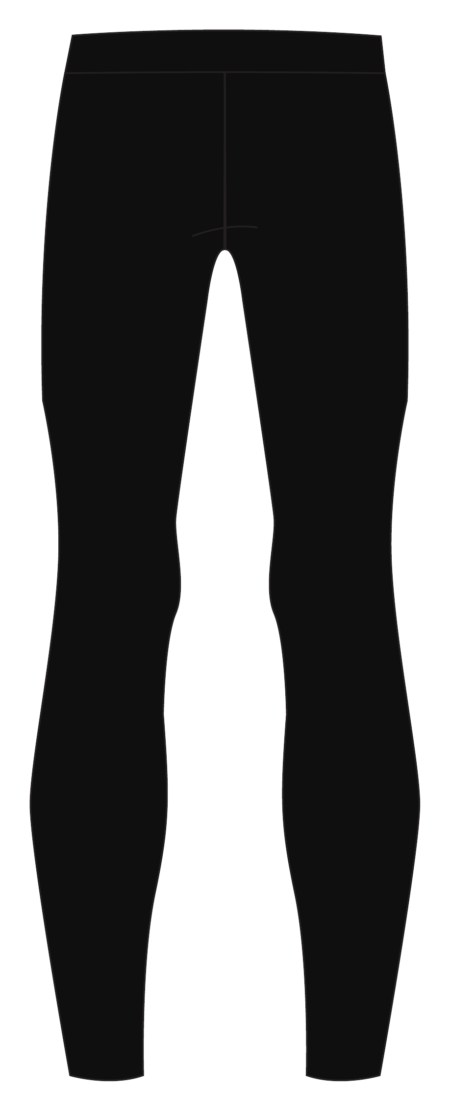 SEM IF Lange Tights // Damer – back
