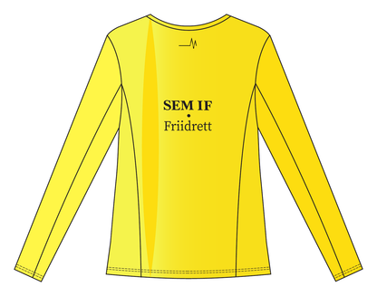 SEM IF Long Sleeve T-shirt // Damer – back