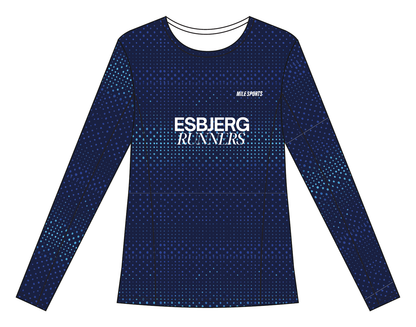 Esbjerg Runners Long Sleeve T-shirt // Damer front