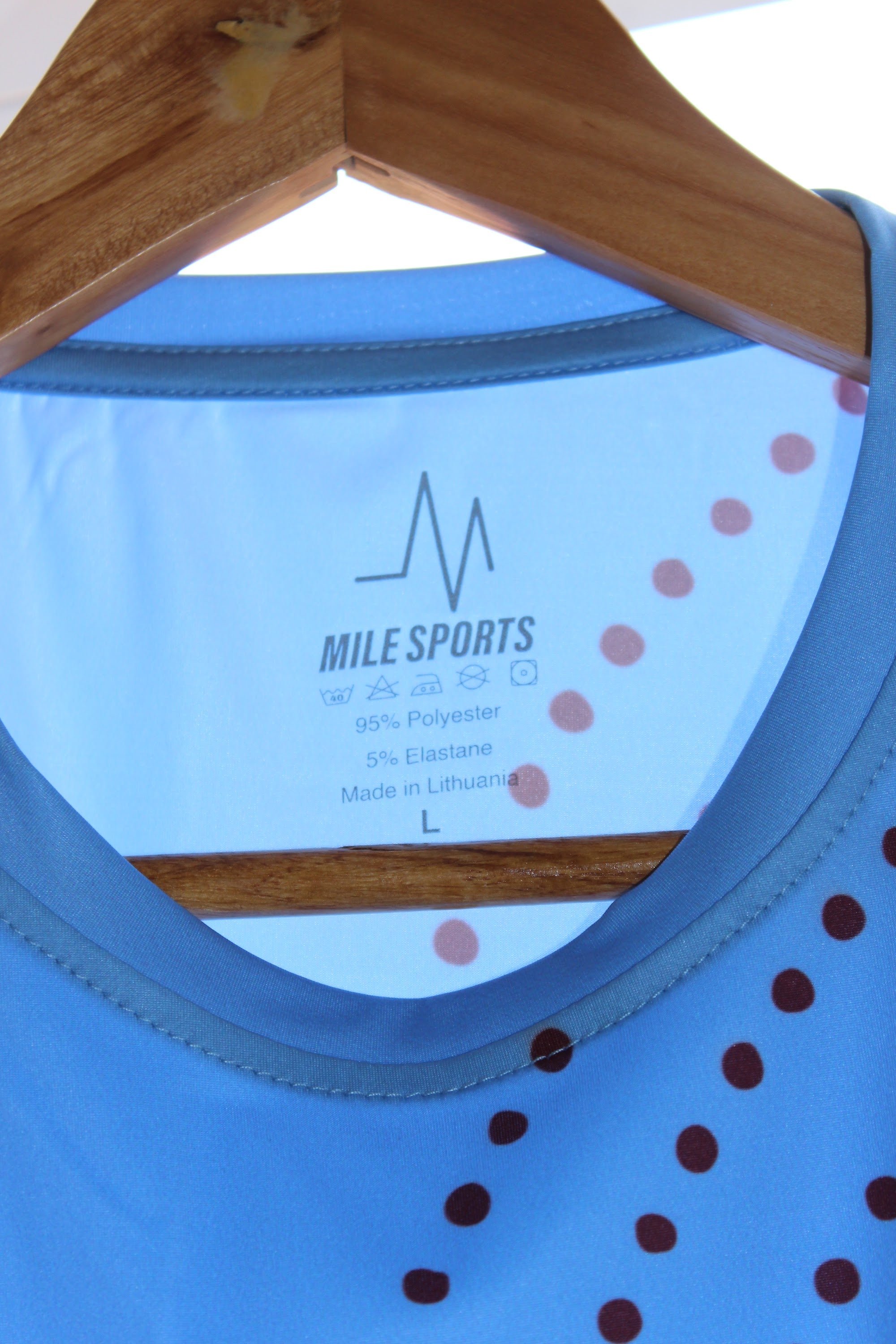 MS Long Sleeve T-Shirt Skyblue // Herrer - krave og label