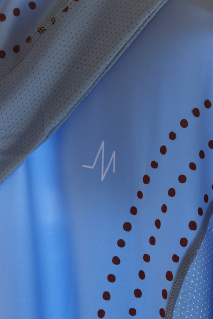 MS Long Sleeve T-Shirt Skyblue // Herrer - detalje