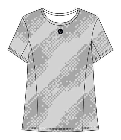MS T-Shirt // Damer — Lysegrå — Forside