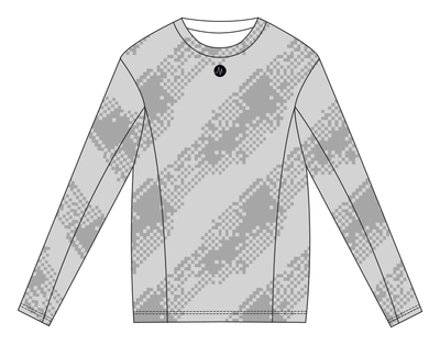 MS Long Sleeve T-Shirt Lysegrå // Herrer